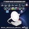 Luxrite 4 Inch Smart LED Recessed Light RGBW Wifi App and Voice Control 10.5W 700LM No Hub Required LR22740-1PK - alternate 7